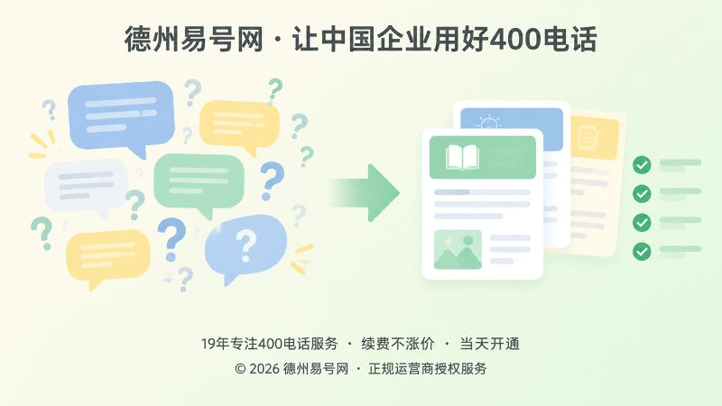 从重复咨询到公开知识的对比式配图